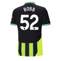 Fotbalové Dres Manchester City Oscar Bobb #52 Venkovní 2024-25 Krátký Rukáv